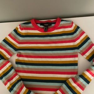 Long Sleeve Stripped Colorful Sweater/Shirt